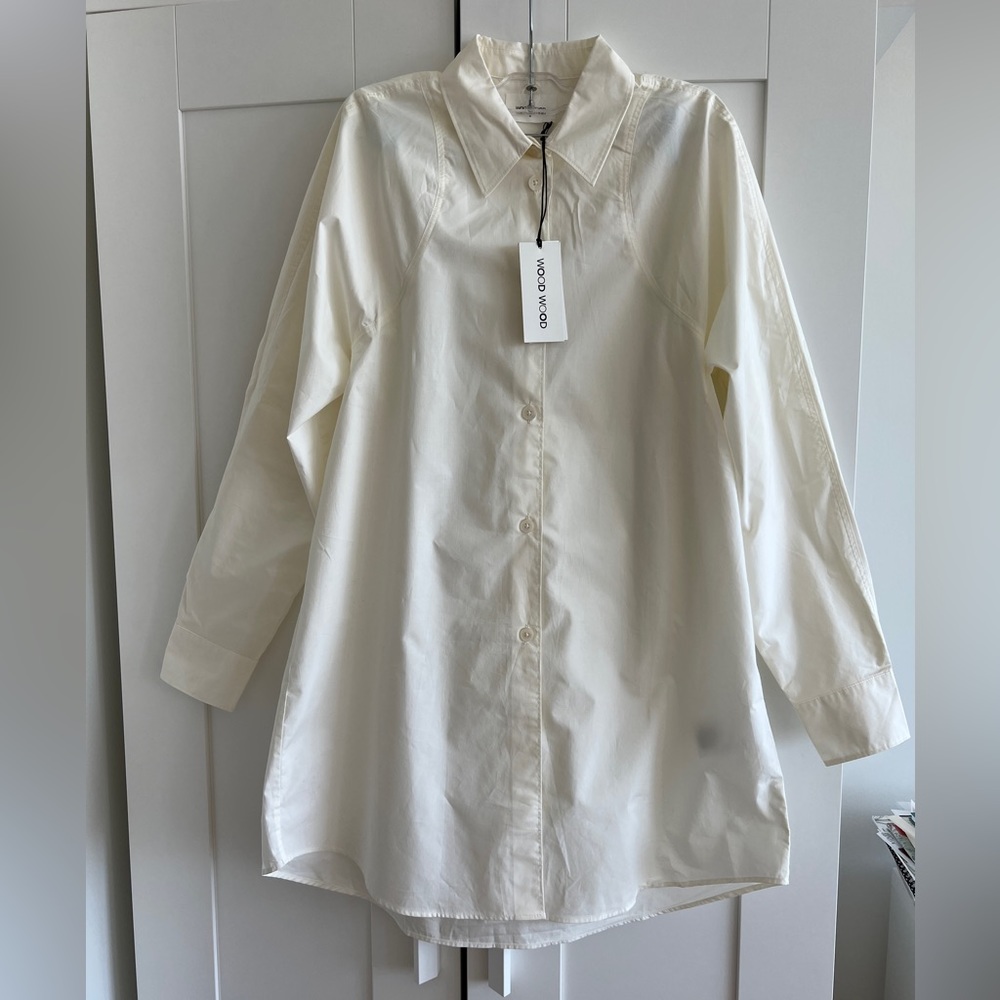 NWT cotton shirt Wood Wood, size S, women